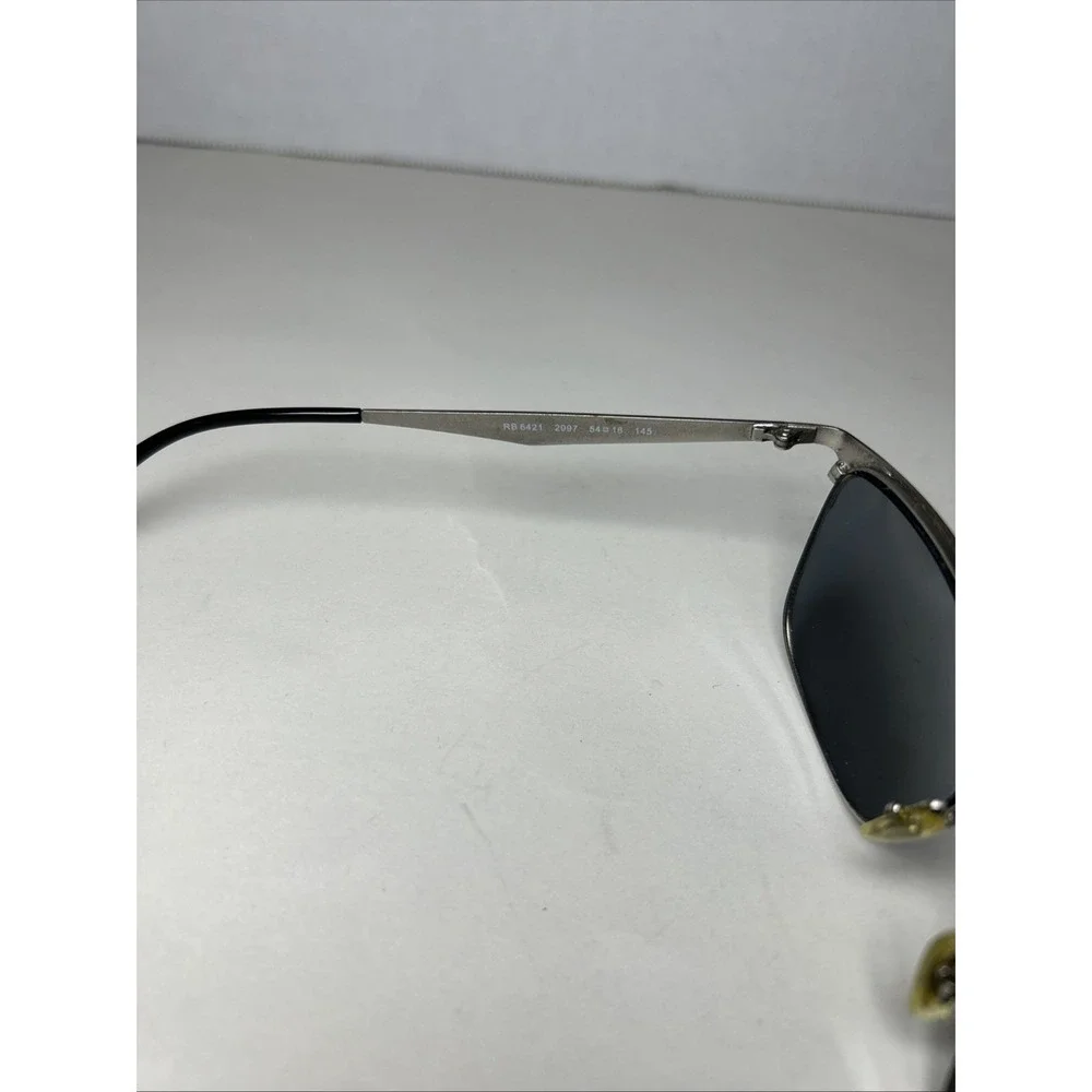 Ray‎ Ban Eyeglasses, Frames Only, RB 6421 2997, 54-18-145, Black/Silver